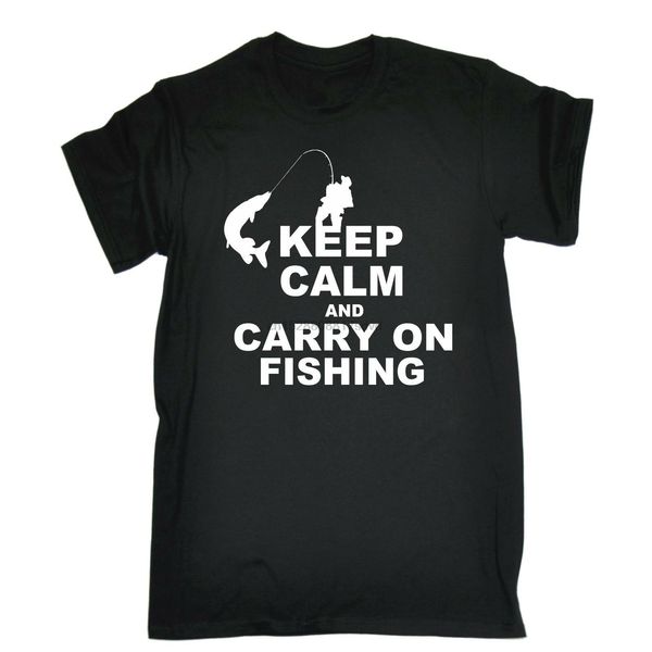 

keep calm and carry on fishing t-shirt carp rod tee funny birthday gift men o-neck active shorts t shirt sport hooded sweatshirt hoodie