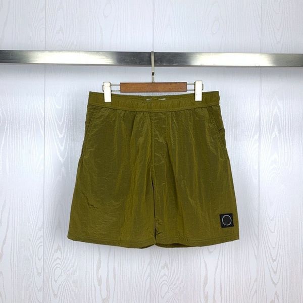 

21ss stone spring island summer beach shorts men women quick-dry casual compass badge embroidery 042304, White;black
