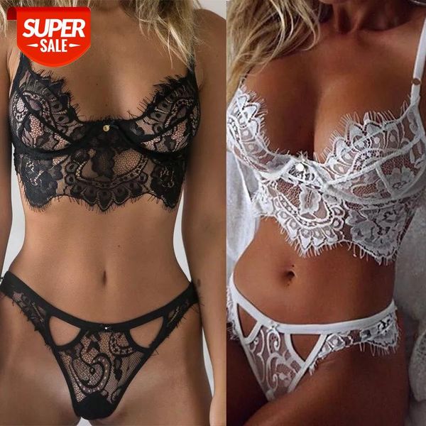 

new women's babydoll perspective lace lingerie set undies sleepwear underwear g-string nightwear #4p53, Black;white