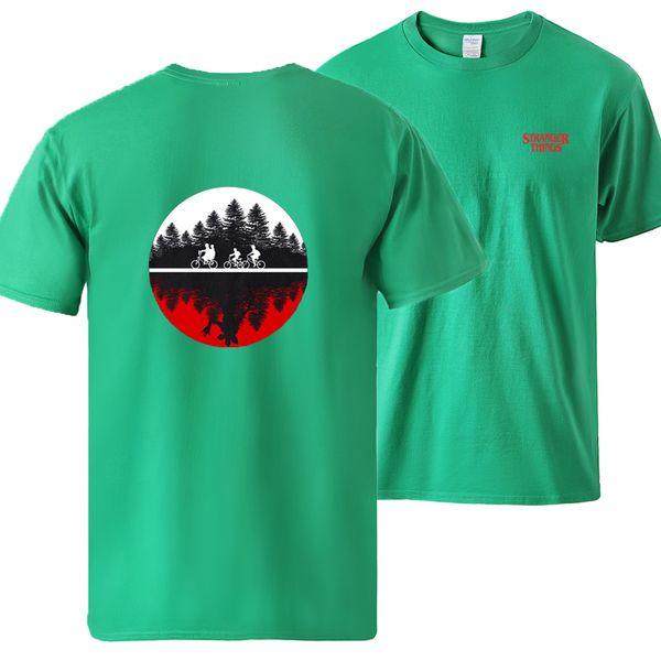 

stranger things mens sportswear summer black loose tee male cool short sleeve sport hooded sweatshirt hoodie men t shirt