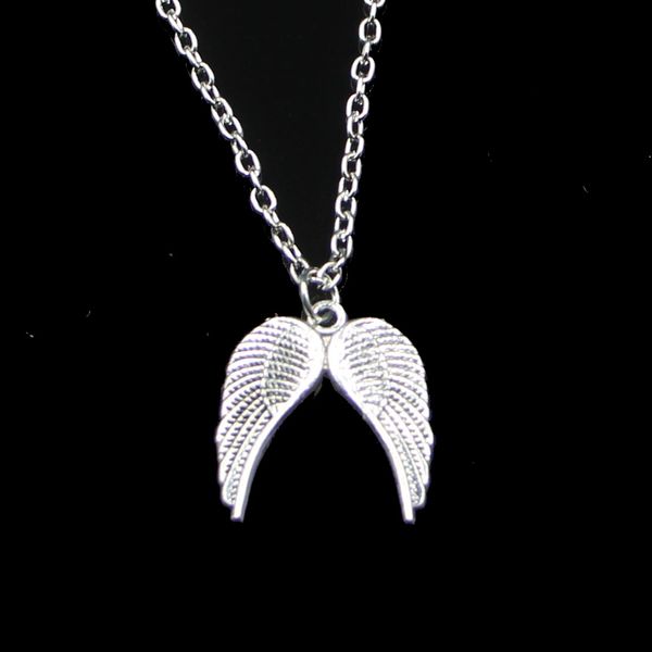 Мода 21*19 -миллиметровый ангел крылья подвесной ожерелье для ожерелья