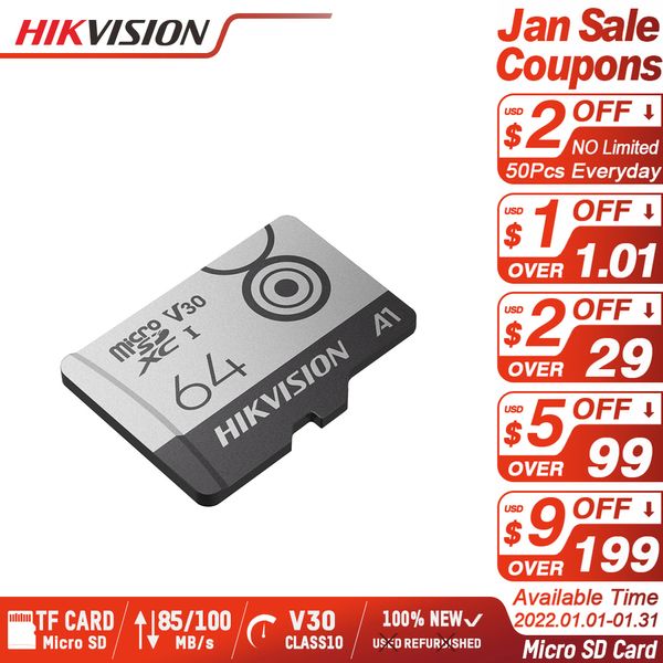 Micro SD Card 32G Class10 SDXC TF Cartão 128GB 64G MAX 100MB / S Memória 4K série de gravação para carro DVR