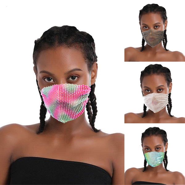 

1pc washable rhinestone adjustable cycling face bandana windproof scarf 2020 t0nh