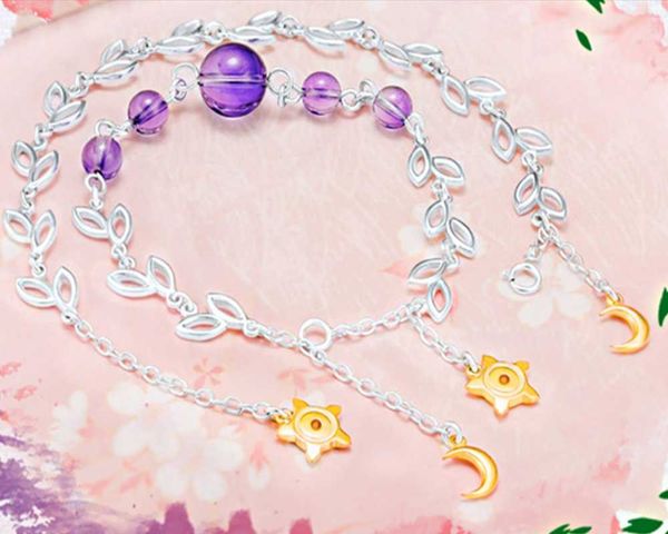 

charm bracelets yuri the legend of qin priestess birth winged godsend woman bracelet jewelry fashion year gift, Golden;silver
