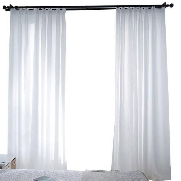 

custom made curtain tulle sheer white light filtering (not see through)1