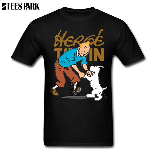 

cool fashion casual cartoon tintin casual man cool plus size cartoon streetwear tees sport hooded sweatshirt hoodie t shirt
