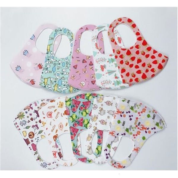 

breathable children mask washable reusable anti haze breathing valve pm2.5 summer pure cotton fabric mouth masks designer 4 nxiry