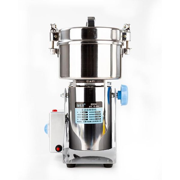 

electric coffee grinders 800gy-xin grains machine grinder stainless steel swing type kitchen salt pepper conical burr high speed
