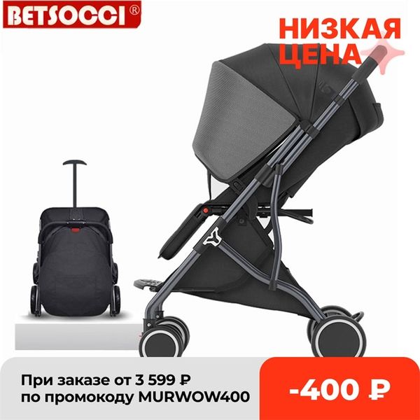 

betsocci baby stroller folding 4 wheels shock absorption for newborn portable travel carriage russia