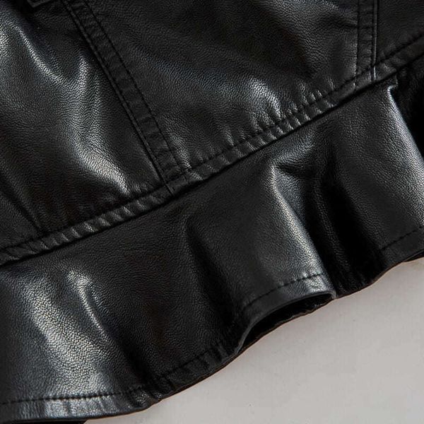 

baby's and new winter autumn 2020 short pu fishtail middle aged girl's buttock wrapped half leather skirt, Blue