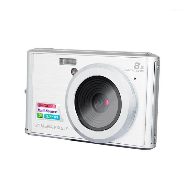 

21m pixels portable colorful compact 8x digital zooming p video record digital camera with jpeg avi 32sd card1