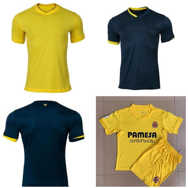 

2020 villarreal cf s.cazorla soccer jerseys 20/21 home geraro chukwueze away soccer shirt paco alcácer moi gomez 3rd football uniform, Black;yellow