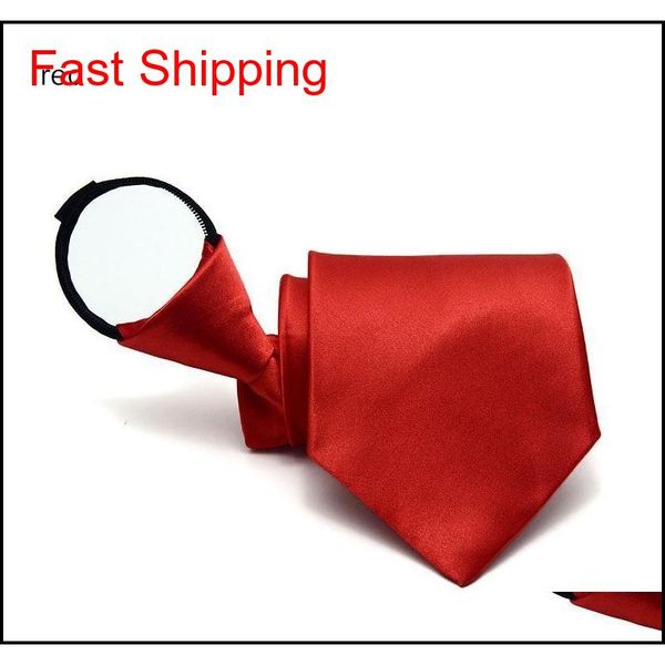 

fashion zip tie for men necktie strip dot 9cm ascot business ties striped mixe qylput nana_shop, Blue;purple