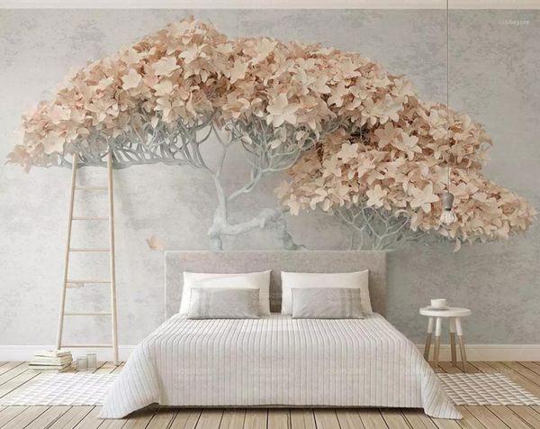 

wallpapers [self-adhesive] 3d unique tree 183055 wall paper mural print decal murals1