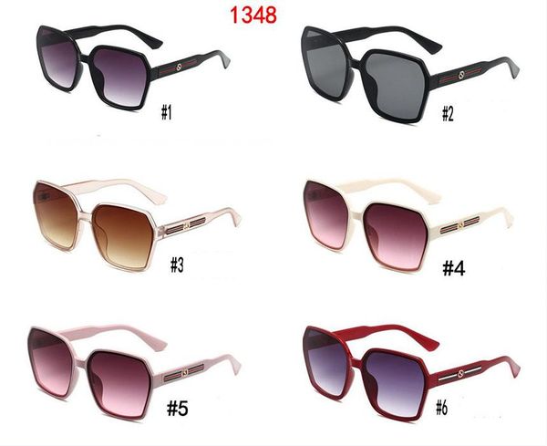 

women sunglasses frame fashion glasses uv400 beach eyewear wholesale 6 colors full package 1348, White;black