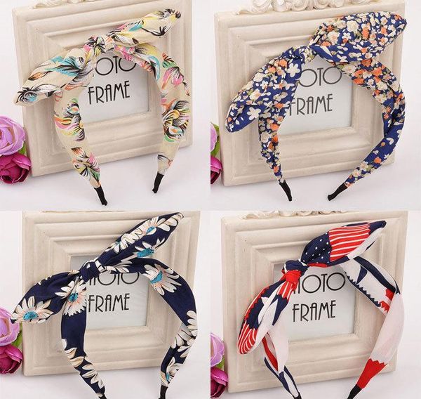 

hairband for ears bow hair for hair women knot hoop headwear women headband fabric accessories jewelry rabbit pretty wmtdm bdesybag, Silver