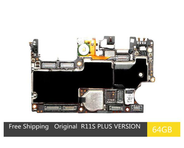 

64gb original motherboard for xiaomi r11s plus version main mobile board mainboard motherboard with chips clean imei