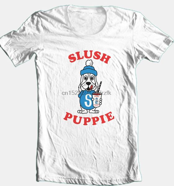 

slush puppy t shirt retro 80s vintage 100% cotton graphic printed tee sport hooded sweatshirt hoodie