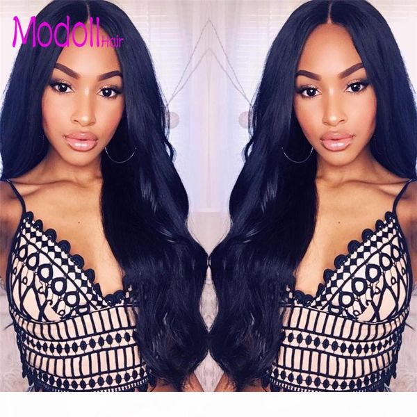

peruvian virgin hair body wave bundles with closure human hair weave body wave bundles with closure virgin hair bundles with closure, Black;brown