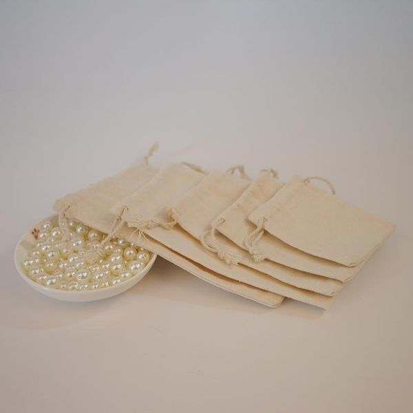 

7x9 9x12 10x15 13x18 15x20 drawstring natural canvas bag jewlery packing pouch jewlery organizer can do logo and cu bbycms