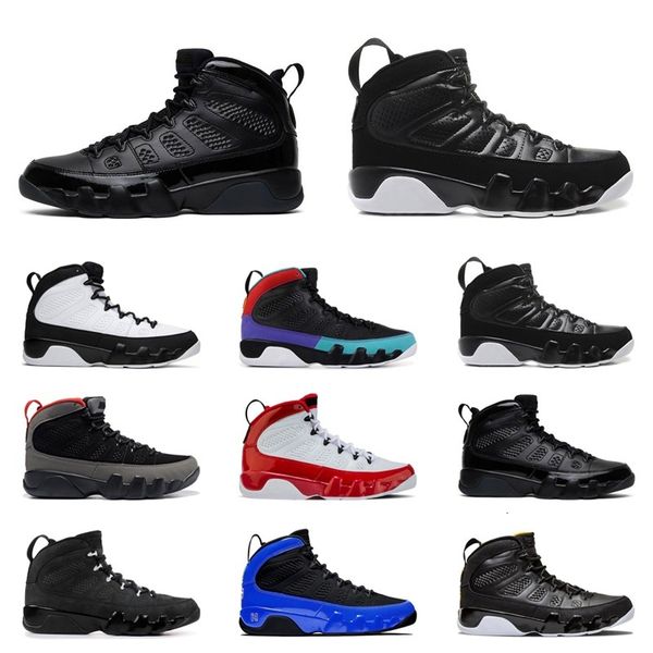 

gym red 9 men shoes 9s jumpman bred dream it do it racer blue anthracite black white statue mens trainers sports sneakers