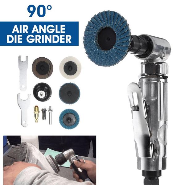 

drillpro 1/4 угол воздуха угол diumber 90 пневматический шлифовальный машина мини поратровые инструменты отрежьте polisher mill graving bbyt