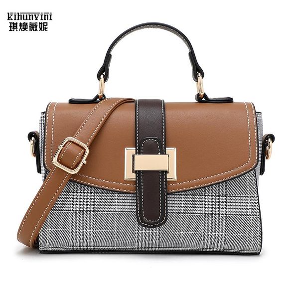 

kihun fashion crossbody bags for women handbags shoulder messenger bag pu leather vintage cross body bag 2020 new designer bolsa