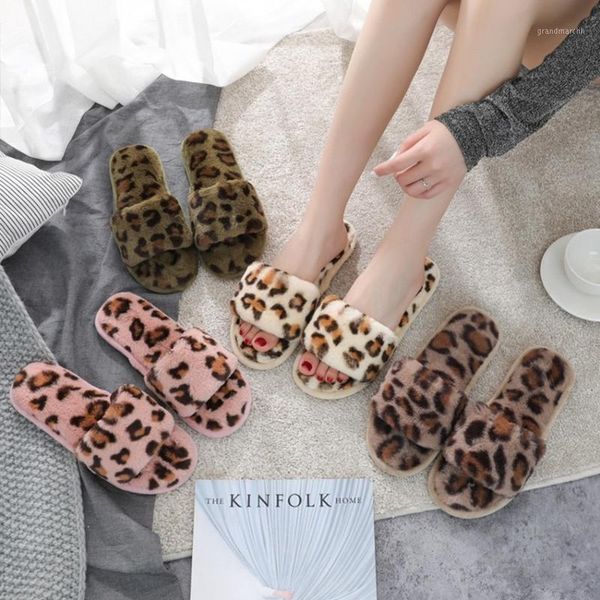 

slippers maggie's walker women plush faux fur fashion warm shoes indoor bedroom female slides flat non-slip home sandals1, Black