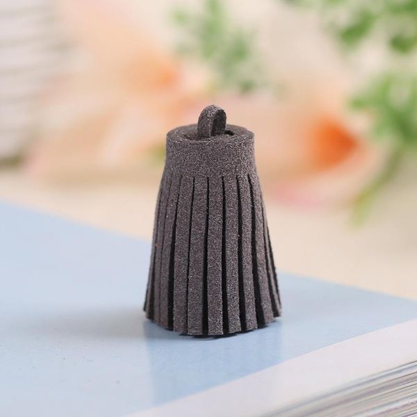 

10pcs color mini suede tassel fringe diy handmade material leather tassel trim garments curtains keychain decor crafts tassels h jllhjr