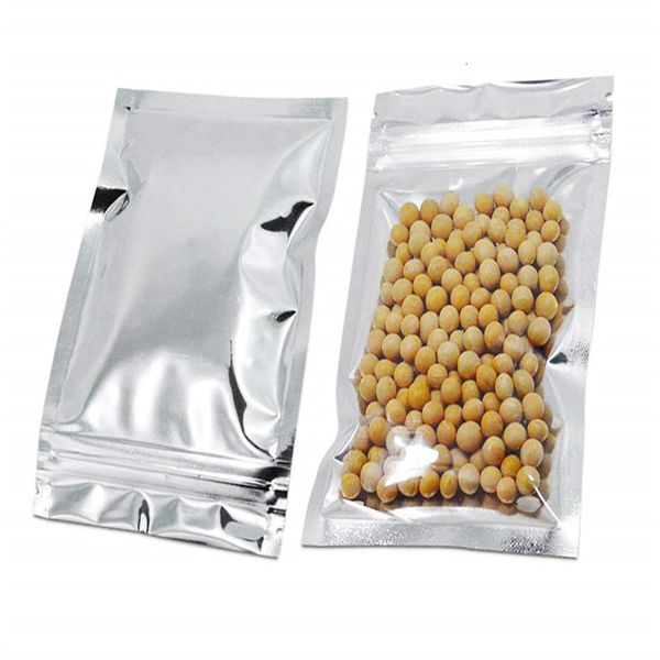 

fashion resealable zipper smell proof aluminum foil food storage bag coffee tea bags pouch