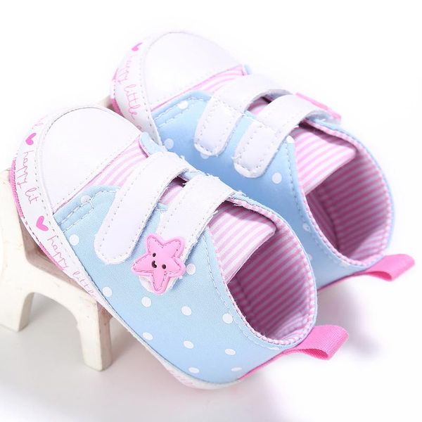 

cuteborn baby boy girl canvas shoes spring infant soft soled non-slip footwear crib first walkers shoes