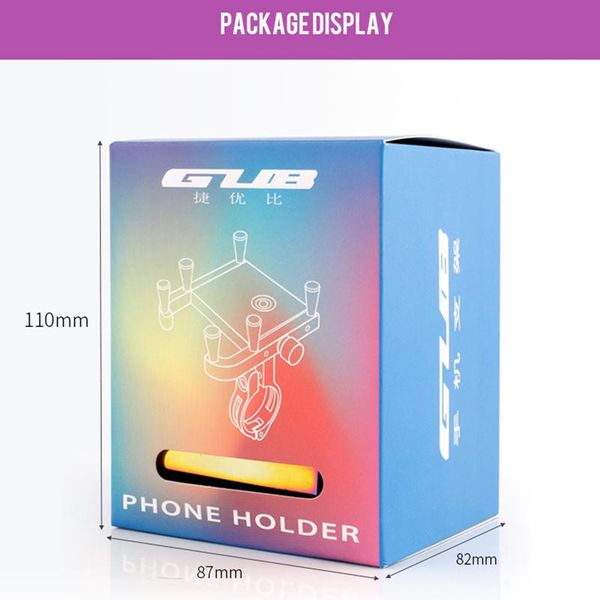 

gub plus 12 360 rotate motorcycle bicycle phone holder for bike mobile support bike phone stand aluminum holder for phone stand wmttxo