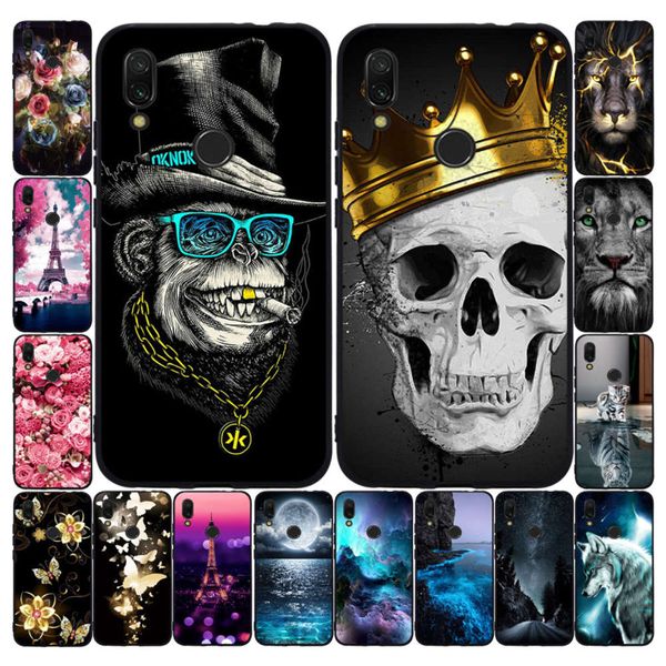 

redmi note 7 360 soft protection tpu silicone cover redmi 7 bumper new shell hongmi 7 coke