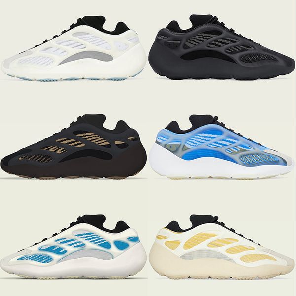 

kanye 700 v3 кроссовки мужчины женщины клей браун kyanite сафлоровое alvah azael azareth мода мужская тренажёры спорт кроссовки размер 36-45, White;red