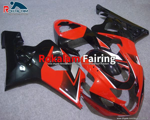 

for suzuki red black road bike fairing covers abs gsx-r1000 fairing parts fairings kits k5 gsxr1000 gsxr 1000 2006 (injection molding