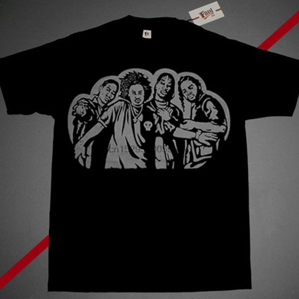 

sport black gray bone thugs thuggish ruggish bone rap group shirt