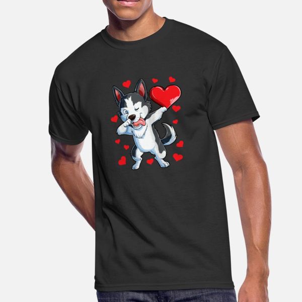 

dabbing siberian husky heart valentines day boys t shirt crewneck kawaii casual tracksuit hoodie sweatshirt