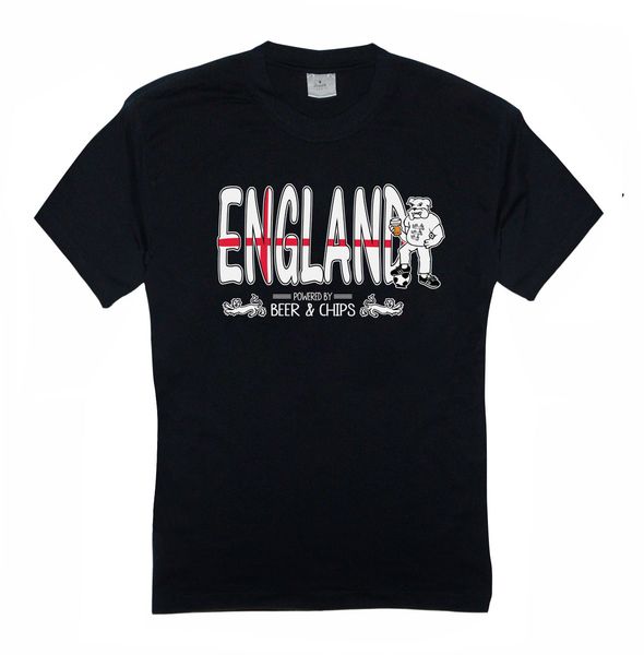 

funny clothing casual short sleeve tshirts england bulldog beer & chips funny footballer t-shirt t-shirt sport hooded sweatshirt hoodie