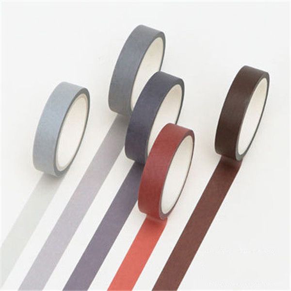 

5pieces/lot 5pcs paper washi tape set adhesive decoration washi tapes masking stickers diary album stationery stickers school supplies 2016