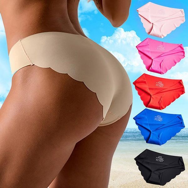 

1-5pcs pure cotton women panties underwear cotton breathable solid candy color women girl briefs underpant lingerie panty girls1, Black;pink