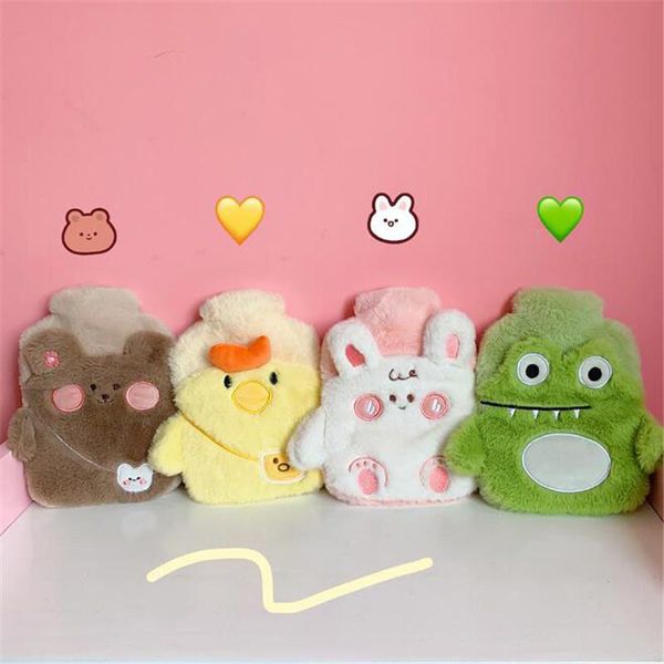 

симпатичные пвх стрессовый боли для облегчения терапии горячая водяная сумка для бутылки для горячей воды kawaii вязаная мягкая уютная уютна