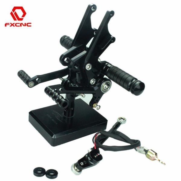 

pedals for zx14 (zzr1400) 2006-2011 2010 2009 2008 aluminum adjustable motorcycle rearsets rear sets foot pegs pedal footrest