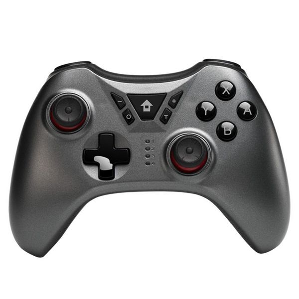 

game controllers & joysticks switch pro controller wireless bluetooth gamepad joystick for ns ps3/pc/android/steam (gray)