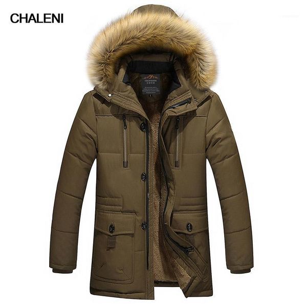 

chaleni new men's jacket casual warm hooded men's cotton wool removable fashion clothing qc-a561-htn562_9936 jq1001, Black