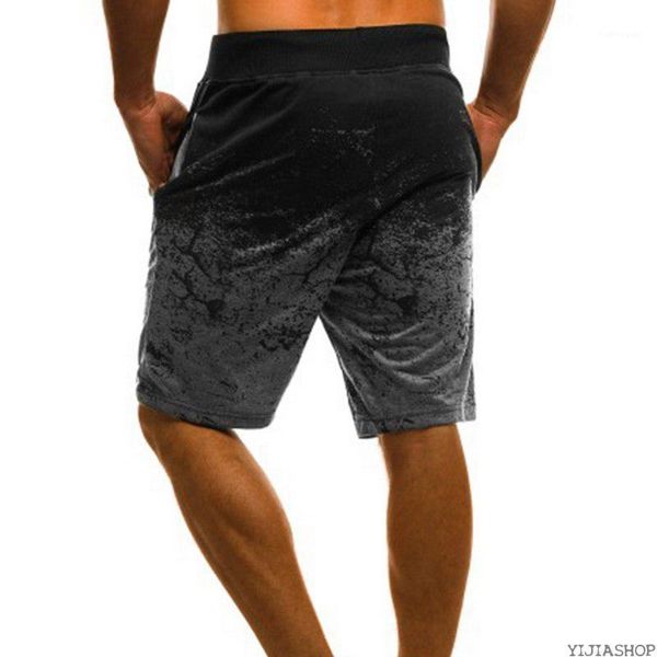 

new men's casual shorts fashion printed jogging shorts short sports pants summer drawstring hip-hop slim sports plus size1, White;black