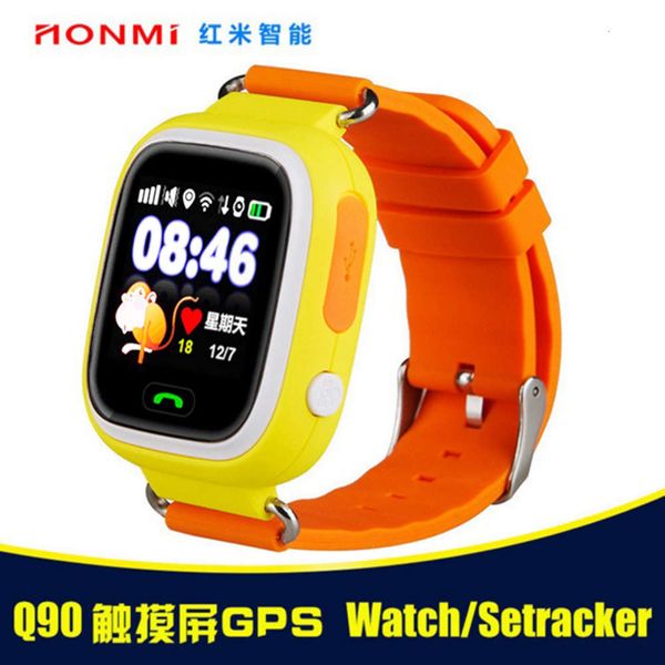 

q90 color touch screen gps positioning wifi children's smart watch mobile phone
