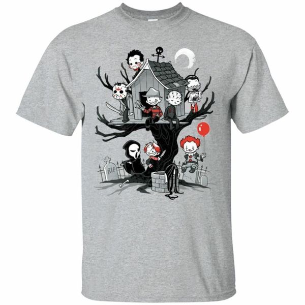 

horror park halloween horror michael myers jason freddy it chucky shirtnew fashion popular style sport hooded sweatshirt hoodie men t shirt