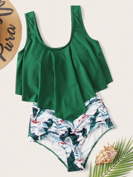 

hanky hem random tropical bikini swimsuit s9oe#, White;black