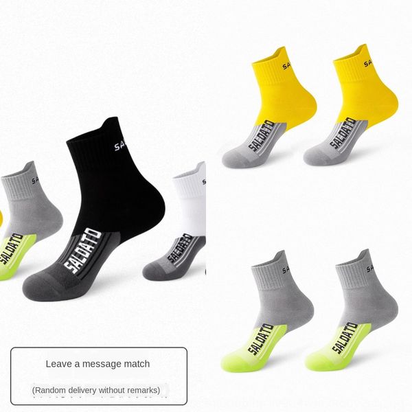 

мужских спортивных носков мужского среднего рукава баскетбол basketballcotton пот поглощая и дезодорацию высоких верхние баскетбольного элит, Black