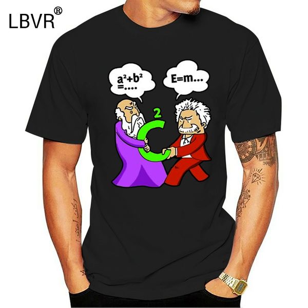 

camisetas de manga corta de laboratorio de ciencia pitagoras lucha einstein camiseta t shirt 100% cotton sport hooded sweatshirt hoodie
